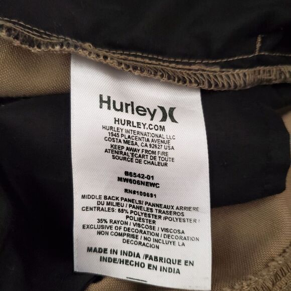 Hurley 'Newcastle' Chino Casual Chino Shorts - size 30 in Sandstorm - Picture 10 of 12